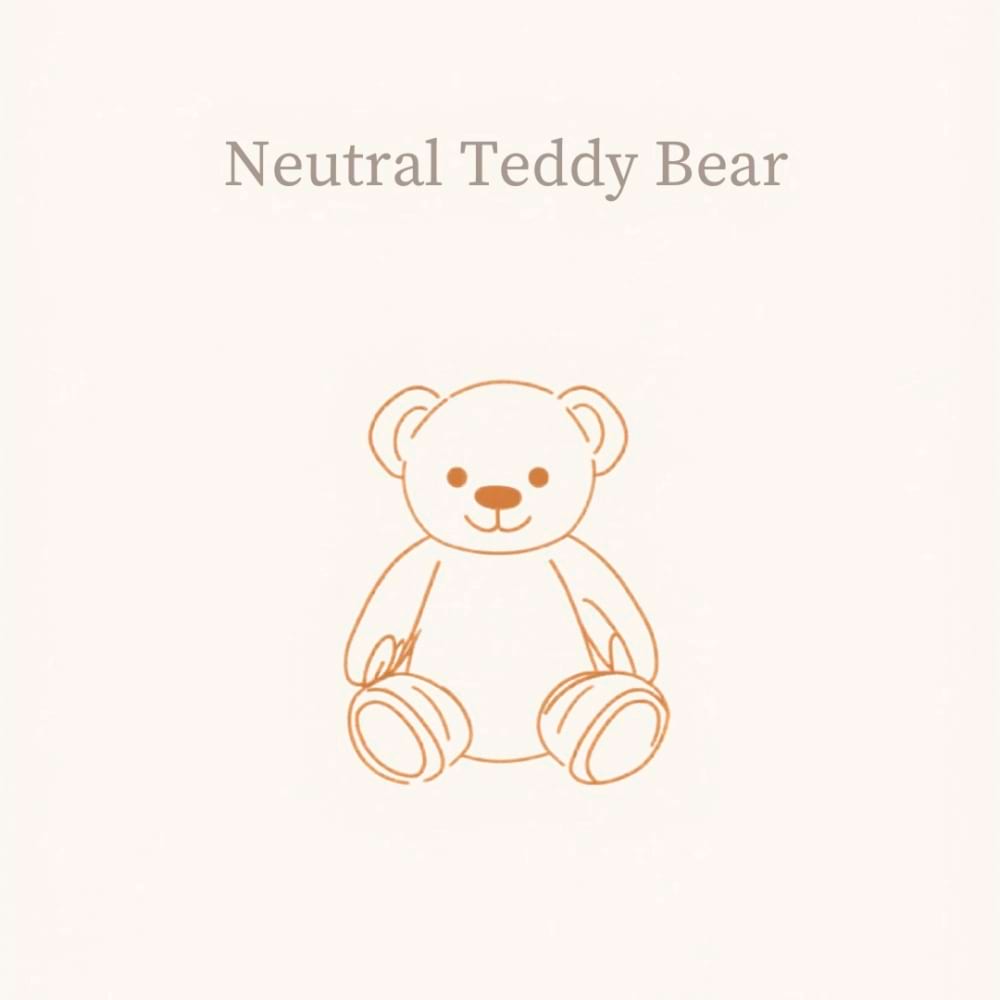 Big Neutral Teddy Bear 