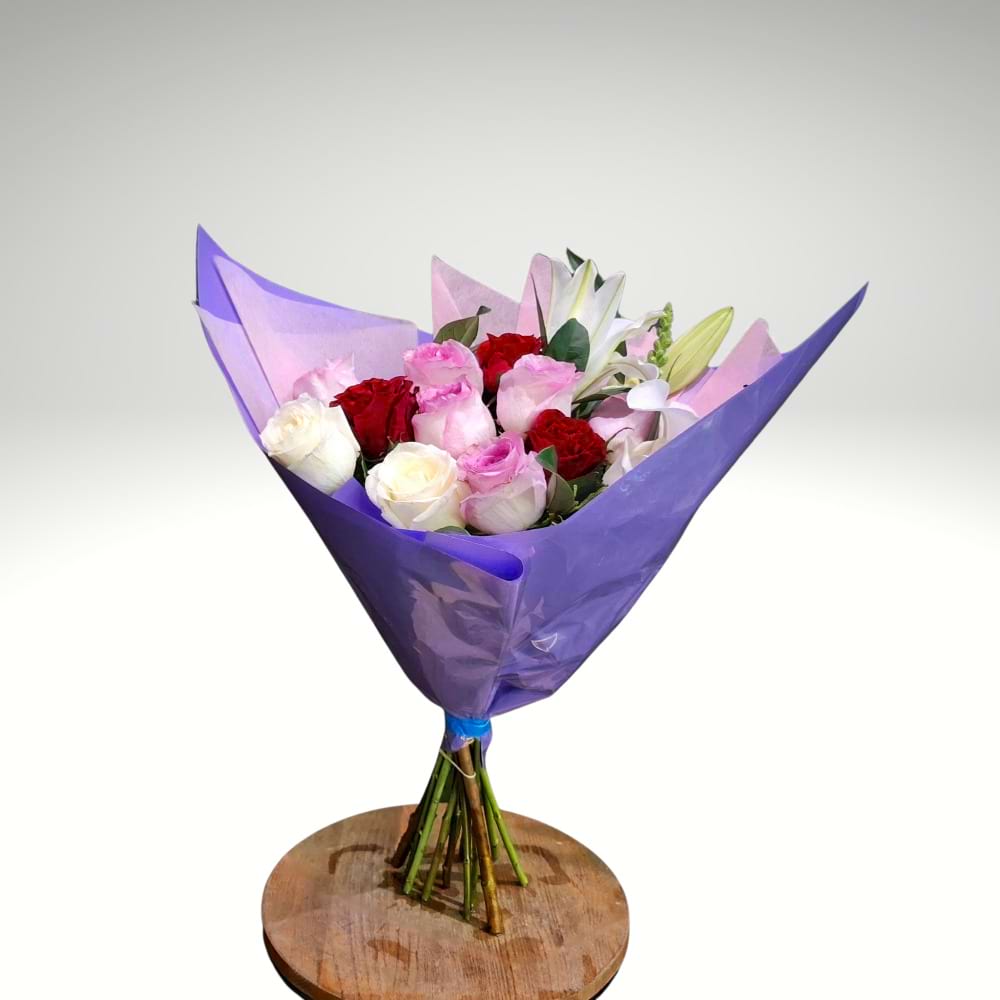 Sweet Heart Mix Rose Bouquet 