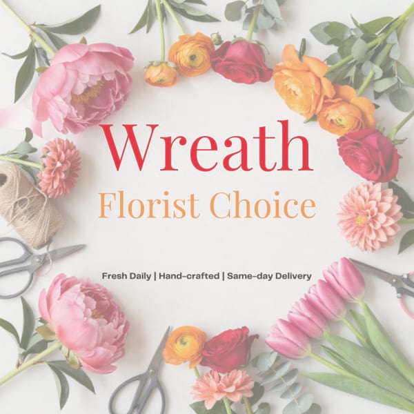 Bright Sympathy Wreath — Designer's Choice